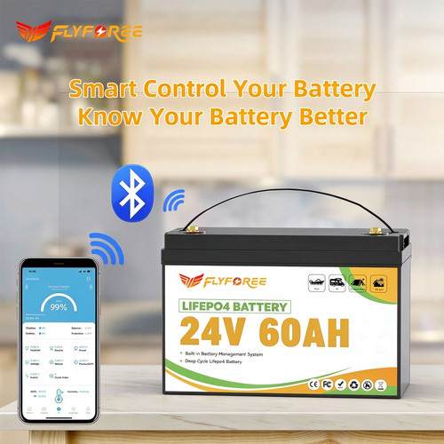 Batteria litio 24v - al, 60ah
